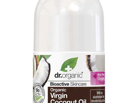 Dr Organic Roll-On Deodorant Organic Virgin Coconut Oil 50ml For Cheap