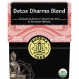 Buddha Teas Organic Herbal Tea Bags Detox Dharma Blend 18pk For Sale