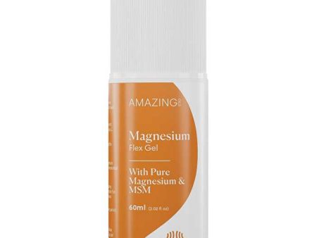 Amazing Oils Magnesium Flex Gel Natural Relief Roll-On 60ml For Sale