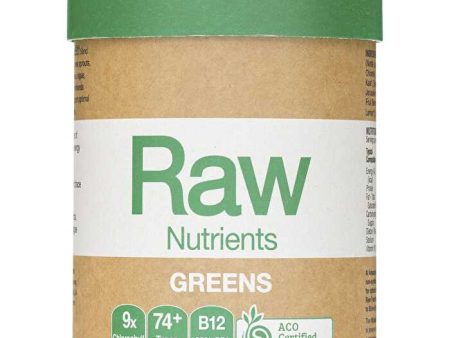 Amazonia Raw Nutrients Organic Greens 120g Online Hot Sale