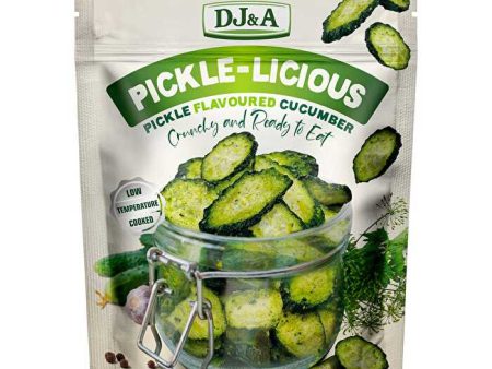 Dj&a Pickle-Licious Pickle Flavoured Cucumber 9x50g Discount