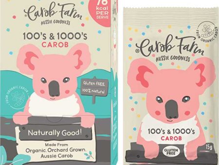 Carob Farm Carob Koala 100 s & 1000 s 50x15g Sale