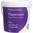 Amazing Oils Magnesium Sleep Bath Flakes with Lavender & Chamomile 2kg Fashion