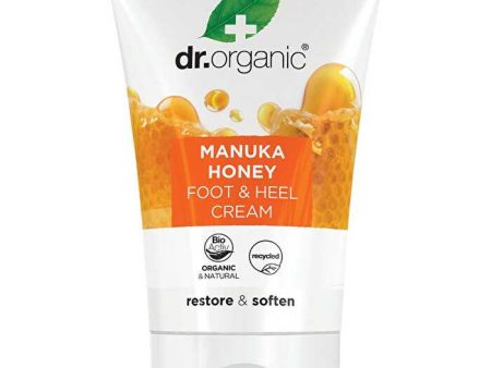 Dr Organic Foot & Heel Cream Manuka Honey 125ml Fashion