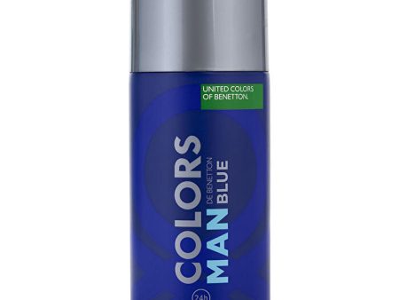 Benetton Colors De Benetton Blue Deodorant Spray 150ml 5oz Cheap