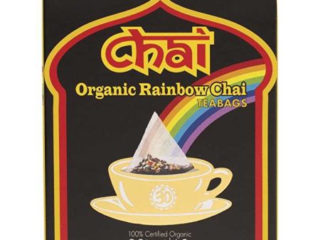 Chai Tea Organic Rainbow Chai Tea Bags 20pk For Sale