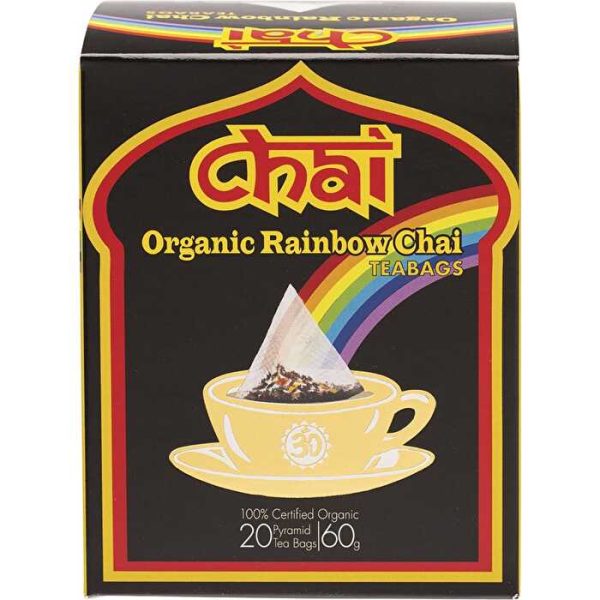 Chai Tea Organic Rainbow Chai Tea Bags 20pk For Sale