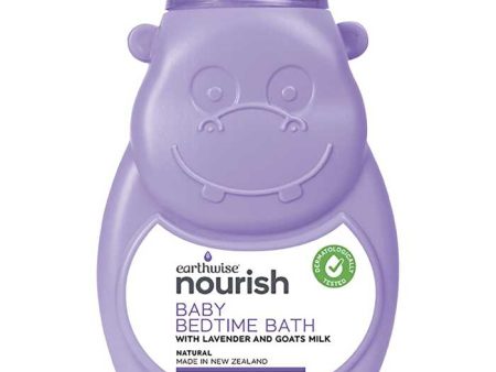 Earthwise Nourish Hippo Baby Bedtime Bath 275ml For Sale