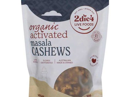 2die4 Live Foods Organic Activated Masala Cashews 300g Online Sale