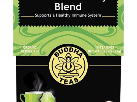 Buddha Teas Organic Herbal Tea Bags Divine Immunity Blend 18pk Discount