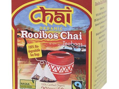 Chai Tea Organic Rooibos Chai Tea Bags 20pk Discount