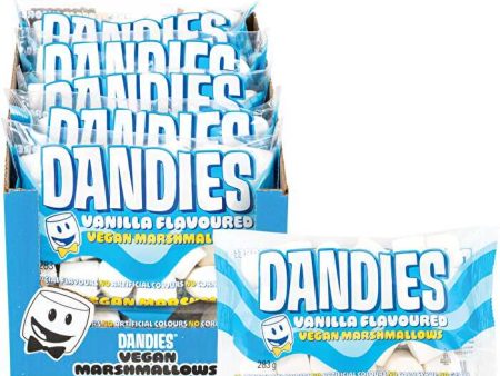 Dandies Vegan Vanilla Marshmallows Regular Size 283g For Sale