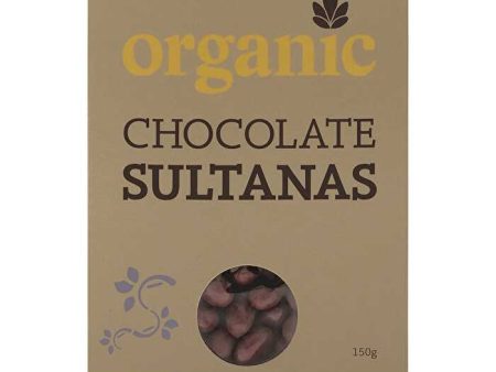 Organic Times Milk Chocolate Sultanas 150g Online now