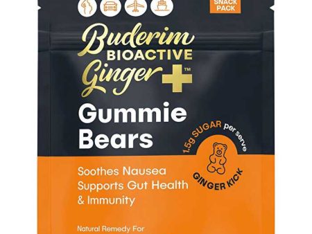 Buderim Ginger BioActive+ Gummie Bears 25g Online