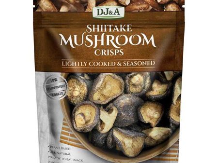 Dj&a Shiitake Mushroom Crisps 12x30g For Sale