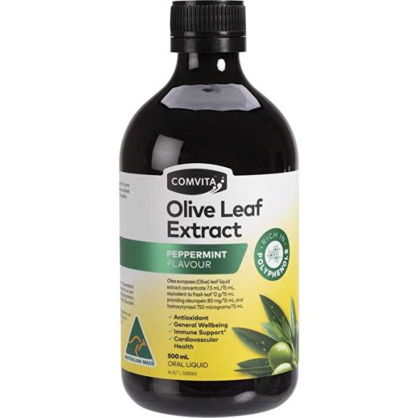 Comvita Olive Leaf Extract Peppermint 500ml Fashion