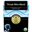 Buddha Teas Organic Herbal Tea Bags Throat Bliss Blend 18pk on Sale