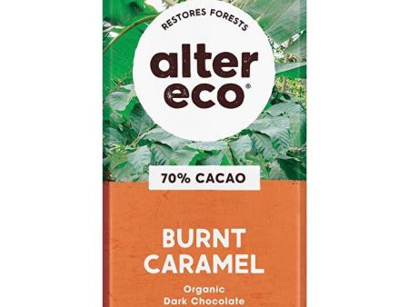 Alter Eco Chocolate Organic Dark Burnt Caramel 12x80g Hot on Sale