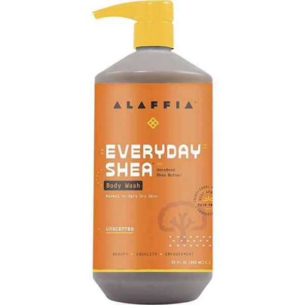 Alaffia Everyday Shea Body Wash Unscented 950ml on Sale