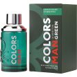 Benetton Colors Green Eau De Toilette Spray 100ml 3.4oz Discount