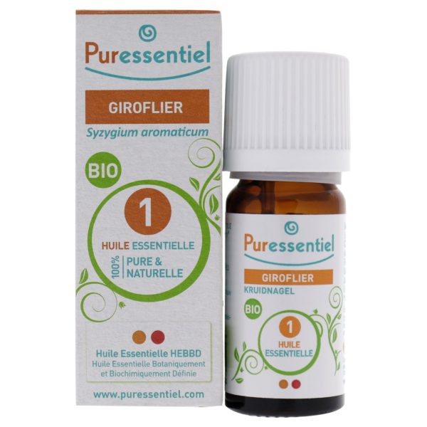 Puressentiel Organic Essential Oil - Giroflier by Puressentiel for Unisex - 0.17 oz Oil For Discount