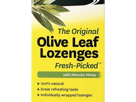 Comvita Olive Leaf Extract Lozenges with Manuka Honey 12pk Supply