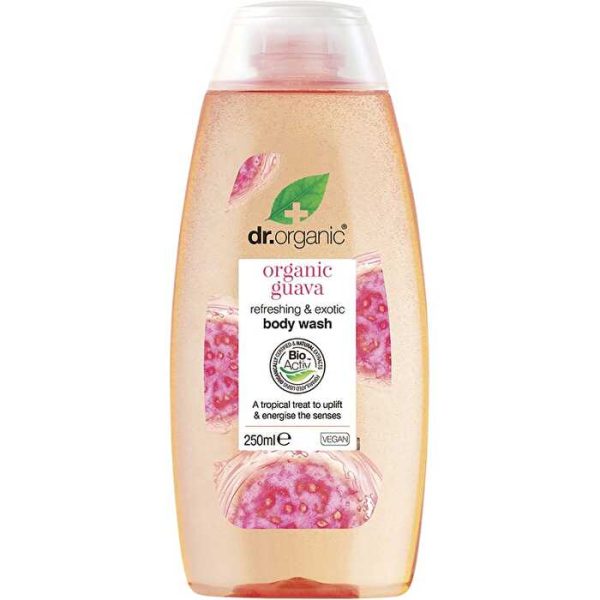 Dr Organic Body Wash Organic Guava 250ml Hot on Sale