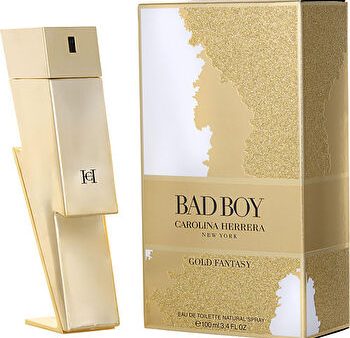 Carolina Herrera Ch Bad Boy Gold Fantasy Eau De Toilette Spray (collector s Edition 2022) 100ml 3.4oz Online Sale