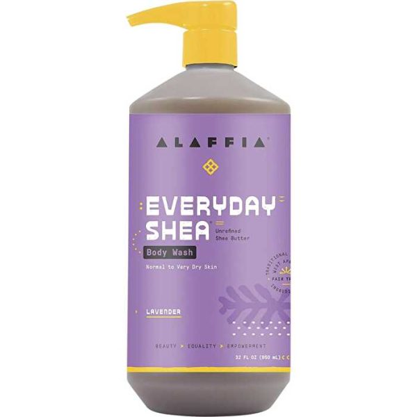 Alaffia Everyday Shea Body Wash Lavender 950ml Sale