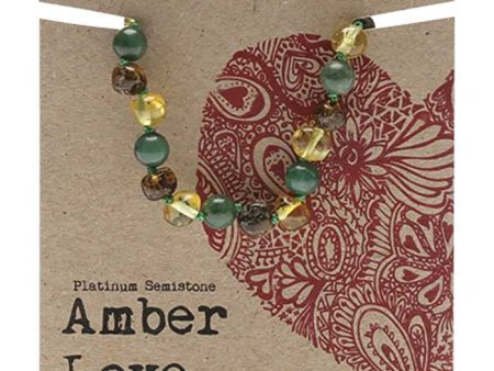 Amber Love Children s Bracelet Anklet 100% Baltic Amber Forest 14cm Online Hot Sale