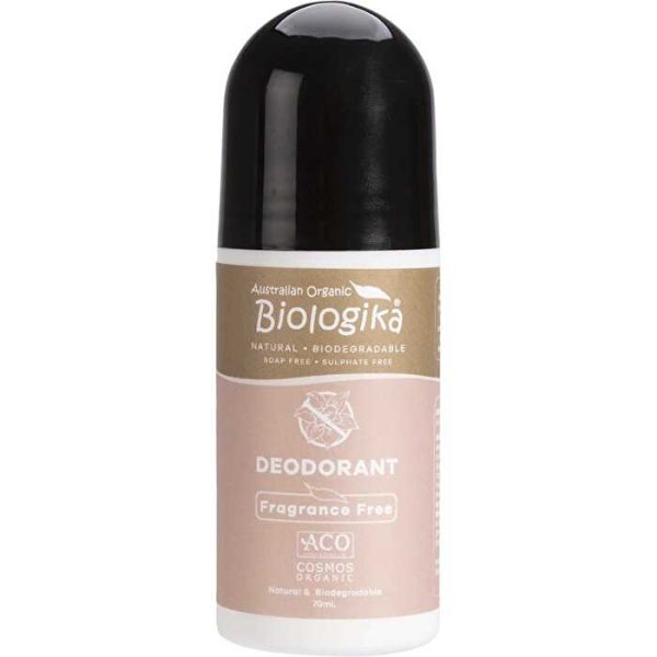 Biologika Roll-On Deodorant Fragrance Free 70ml Fashion