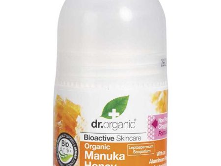 Dr Organic Roll-On Deodorant Organic Manuka Honey 50ml Discount