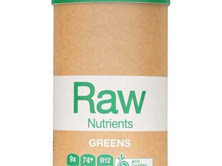 Amazonia Raw Nutrients Organic Greens 600g For Cheap