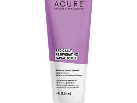 Acure Radically Rejuvenating Facial Scrub 118ml Discount