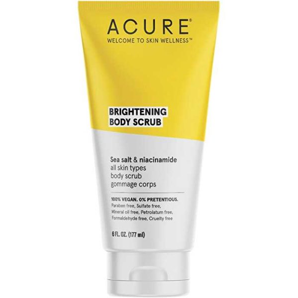 Acure Brightening Body Scrub 177ml Hot on Sale