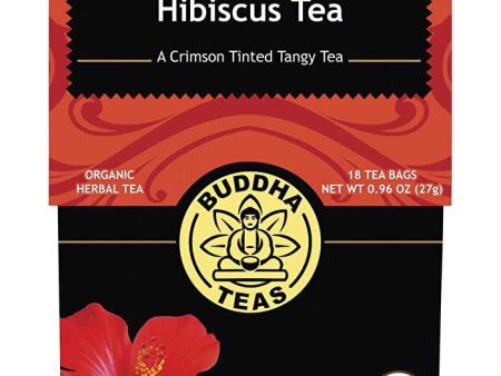 Buddha Teas Organic Herbal Tea Bags Hibiscus Tea 18pk Online