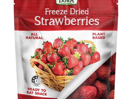 Dj&a Freeze Dried Strawberries 10x25g For Discount