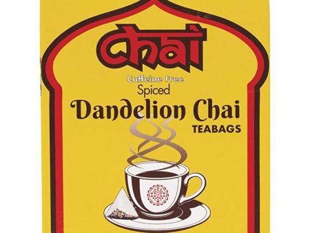 Chai Tea Spiced Dandelion Chai Tea Bags 24pk Online Sale