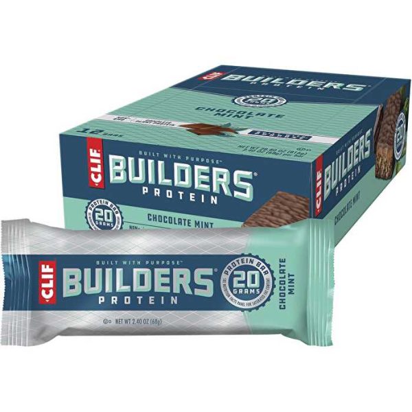 Clif Builders Bar Chocolate Mint 12x68g Discount