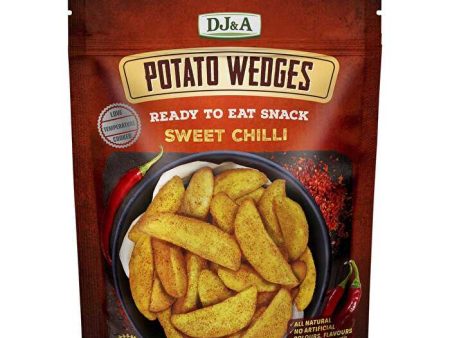 Dj&a Potato Wedges Sweet Chilli 9x100g on Sale