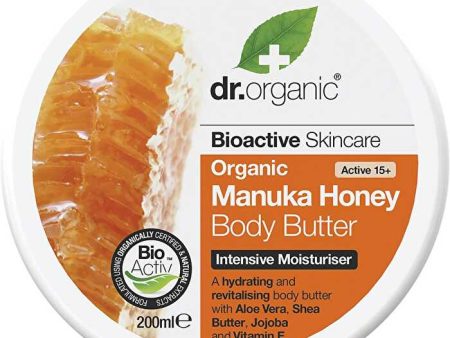 Dr Organic Body Butter Organic Manuka Honey 200ml Fashion