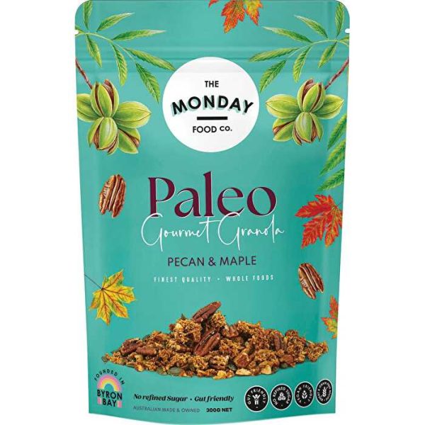 The Monday Food Co. Paleo Granola Pecan & Maple 300g For Cheap