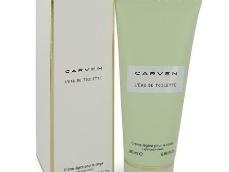 Carven Carven L eau De Toilette Body Cream 200ml 6.7oz Supply