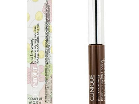 Clinique Just Browsing Brush On Styling Mousse - #02 Light Brown 2ml 0.07oz Online now