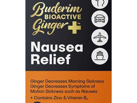 Buderim Ginger BioActive+ Nausea Relief Capsules 7 Caps on Sale