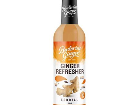 Buderim Ginger Ginger Refresher Cordial 750ml Online now