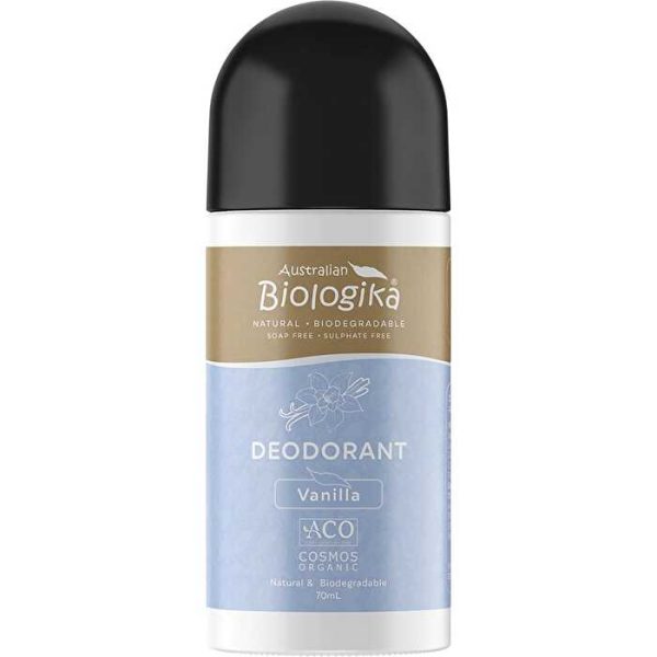 Biologika Roll-On Deodorant Vanilla 70ml Hot on Sale