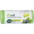 Biotuff General Use Bin Liners Large Bags 25pk 60L Fashion