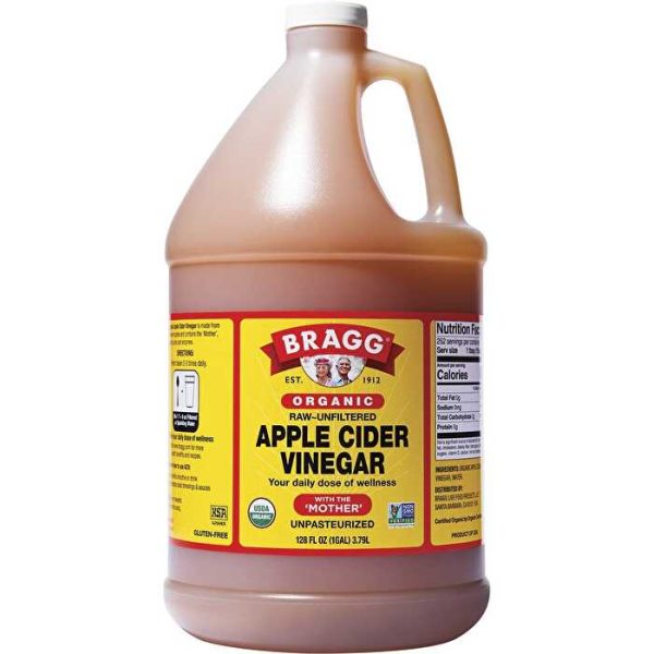 Bragg Apple Cider Vinegar Unfiltered with The Mother 3800ml Discount