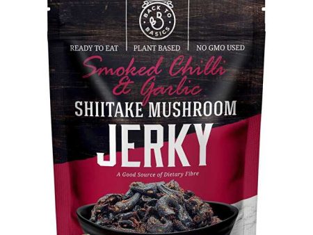 Dj&a Shiitake Mushroom Jerky Smoked Chilli & Garlic 12x60g on Sale